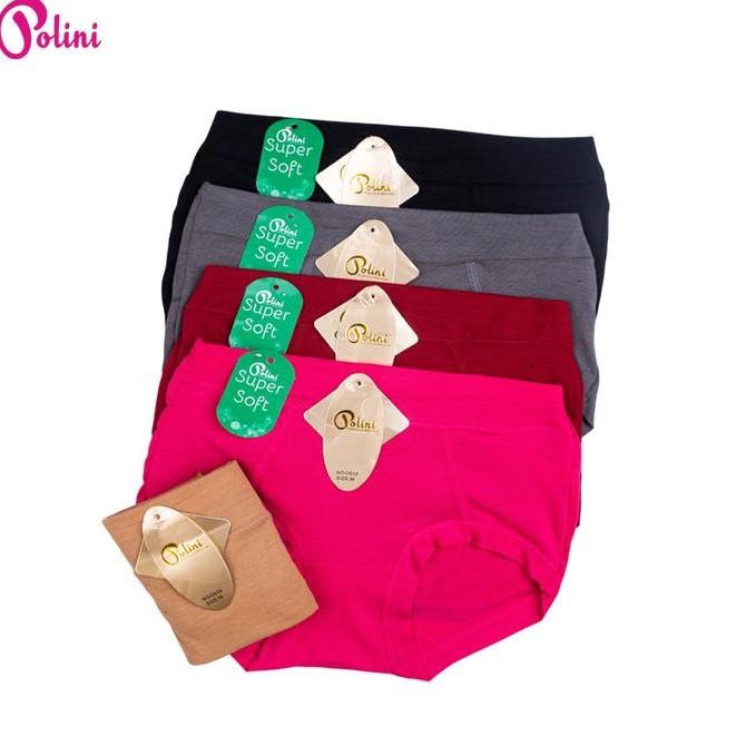 Promo Polini -  Cd Wanita Undies Celana Dalam Polini Wanita Polos Bahan Katun 2835 Cod