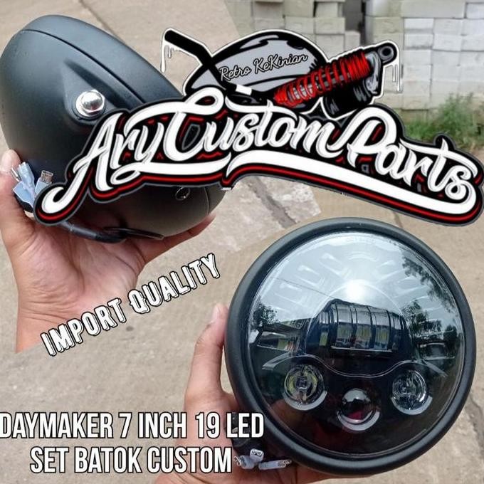 Promo Daymaker 7 inch 5,75 inch 4,5 inch 16 led 19 ledspider eye jeep katan COD