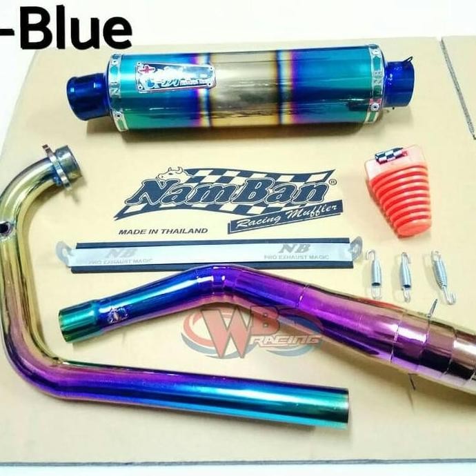 Promo Knalpot Racing Honda CBR 150R Merk NamBan Racing Made in Thailand COD