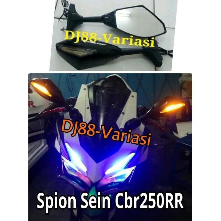 Promo Spion tekuk lipat sein cbr 250rr spion sen led cbr250rr cbr 150 cbr150 COD