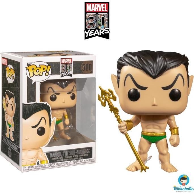 Funko Pop Marvel 80Th Namor - Namor, The Sub-Mariner First Appearance