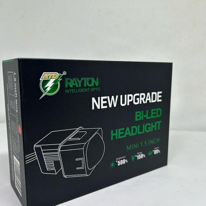 Promo Biled Projector 1.5 Inch Mini Biled Rayton Rtd 50 Watt COD