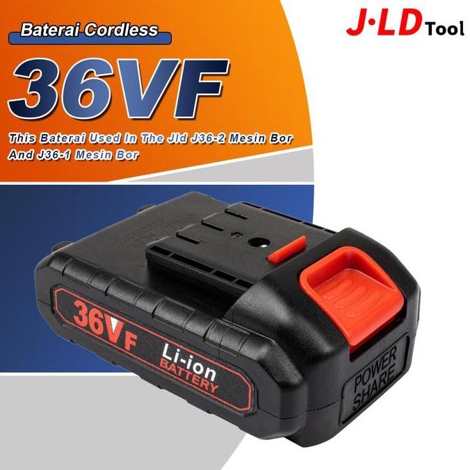 BELERAINTE- J.LD TOOL Baterai Cordless 36vf Baterai Mesin Bor - Cordless Battery J.LD Tools