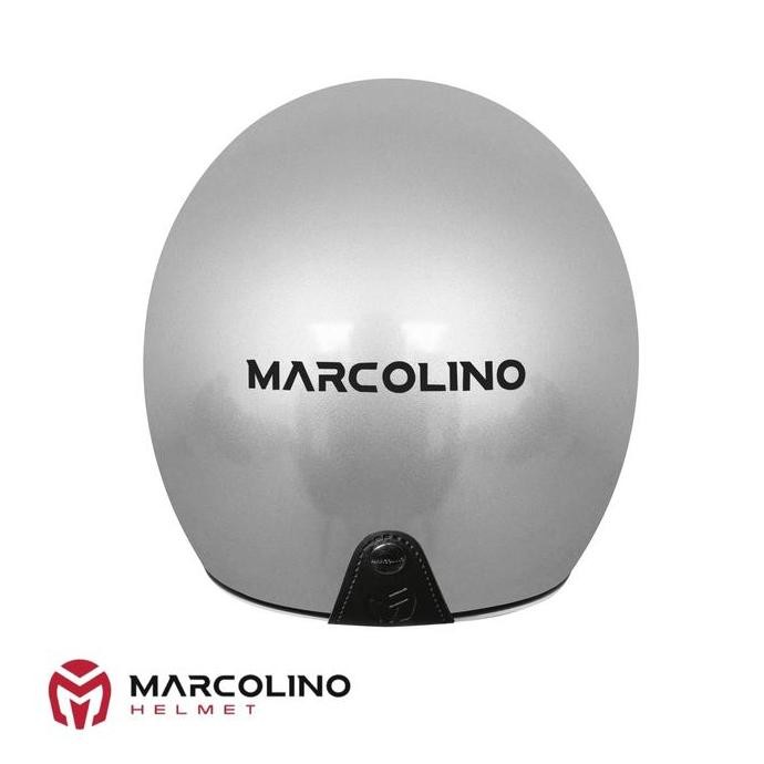 COD Marcolino Retro Helmet with Marcolino Chrome Bubble Visor [MARCOLINO X ZONA HELM] [Retro Helmet 