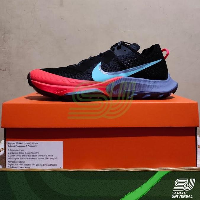 Nike Air Zoom Terra Kiger 7 Black/Dynamic Turq Cw6062-004