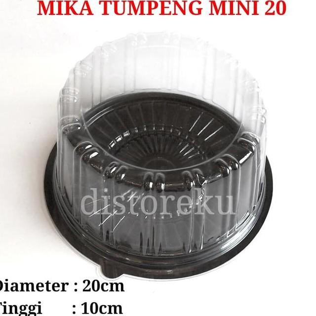 Mika Tumpeng Mini Ct 20  Mika Tumini Cake Tray Mika Kue Tart Bulat 20