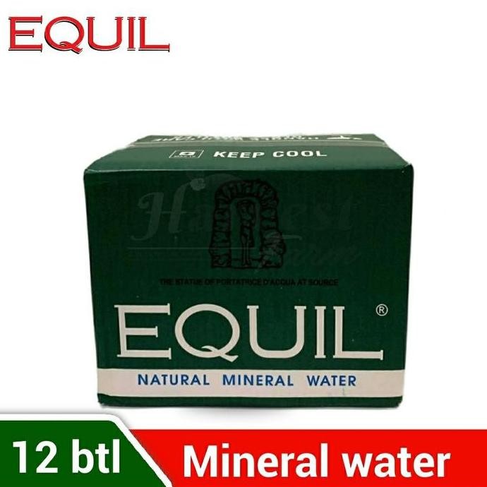 EQUIL - Natural Mineral Water - 380 ml (karton isi 12 botol) HAR
