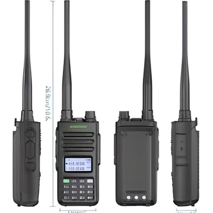 KYOKOTSU- UV13 Pro paket HT 2 Unit UV13 UV-13 PRO HT UV13 pro jarak jauh 10 Km