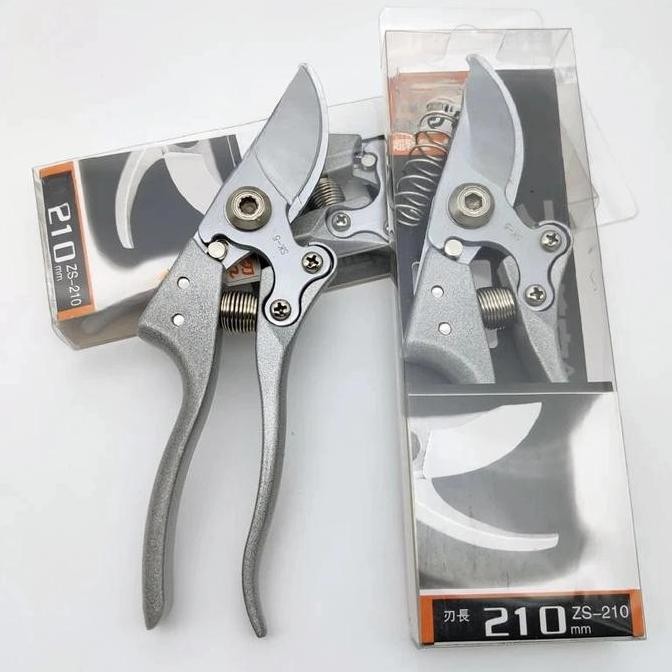 SINISTER- Gunting Dahan Stainles Gunting Pruning Japan Baja Sk5 Original Silver Gunting Dahan Stek R