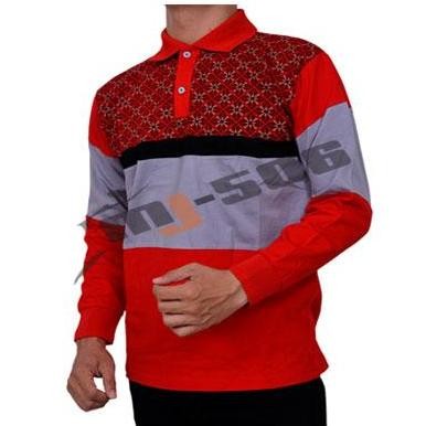 Promo Kaos Olahraga Lengan Panjang Motif Batik Cod