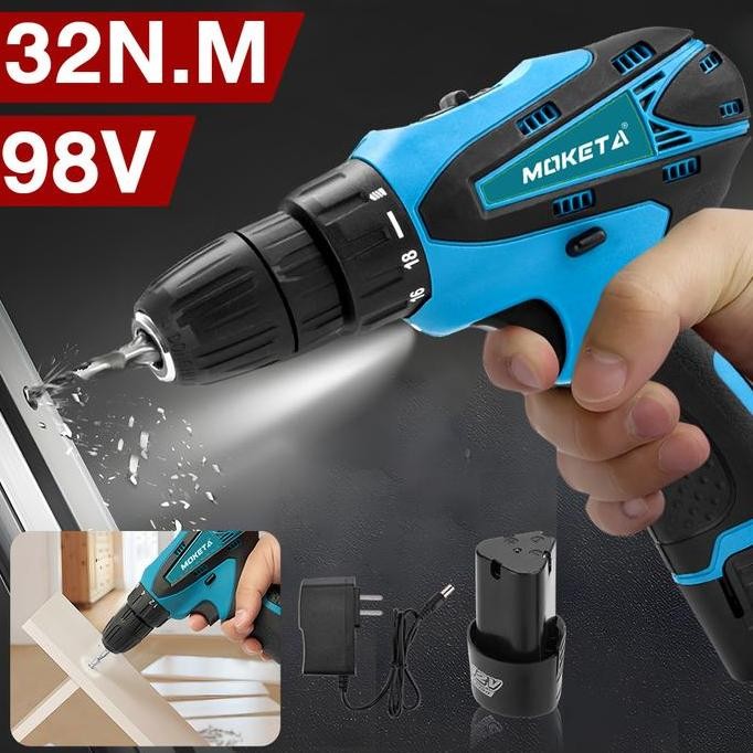 KYOKOTSU- Mesin Bor Baterai Tangan 98V Bor Listrik Bor cas Bor mini Bor portable Bor Portable Obeng 