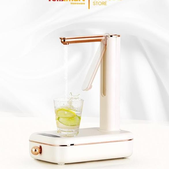 Pompa Air Minum Galon Meja Lipat Electric Cas Otomatis Tanpa Kabel