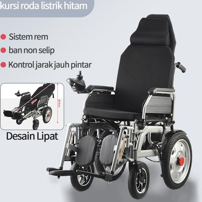 HASCHWALT- Kursi roda otomatis/kursi roda elektrik/kursi roda lipat elektrik