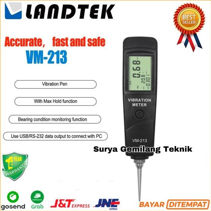 CROWHEX- Vibration Meter | Pen Vibration Meter VM-213 Landtek