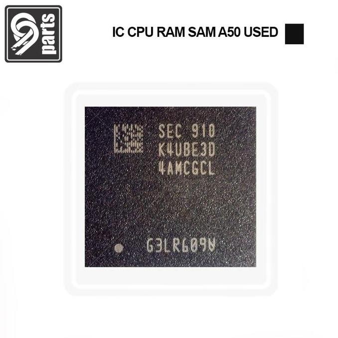 ULQUIORRA- IC Cpu Ram Samsung A50 Used Tested (IC K4UBE384AMCGCL USED)