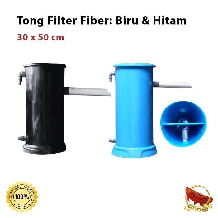 Filter Tong Fiber / Filter Kolam Fiber / Filter Tong diameter 30x50 cm