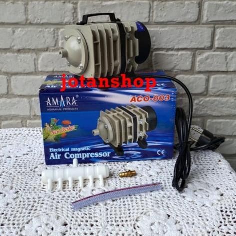 AMARA ACO 003 aco003 mesin gelembung udara aerator kolam hidroponik aq