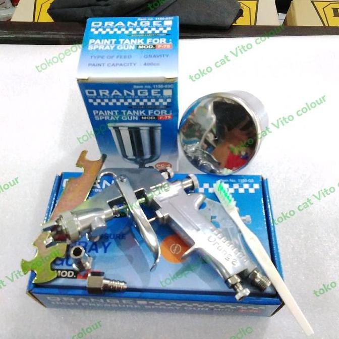 Promo Spray Gun Orange F75 Cod