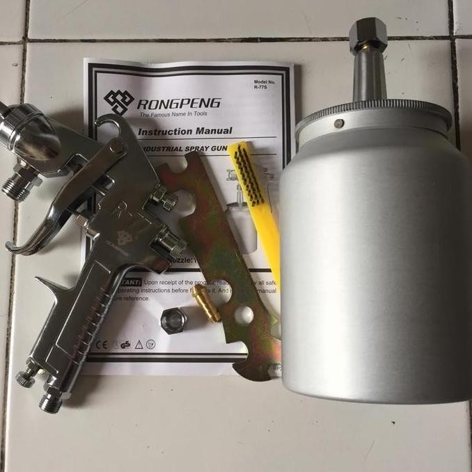 Promo Spray Gun R77 R-77 Bisa Untuk Paint Pot Tank Pressure Type Cod