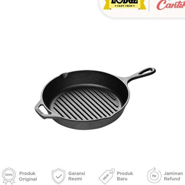 Lodge Cast Iron Grill Pan 1025 Inch