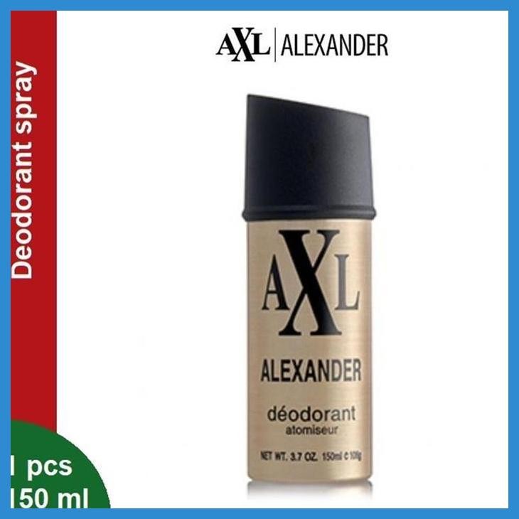 DISCOUNT AXL ALEXANDER DEODORANT BODY SPRAY MAN PRIA  - EXTRA LASTING - NATURAL SPRAY PARFUM GOLD 15