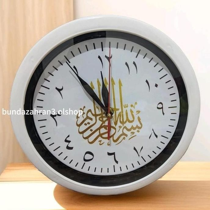 DR41>> Jam dinding tawaf unik arah putaran dari kanan ke kiri