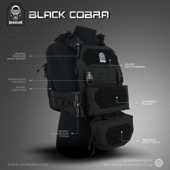 Body Vist Black Cobra Durhaim