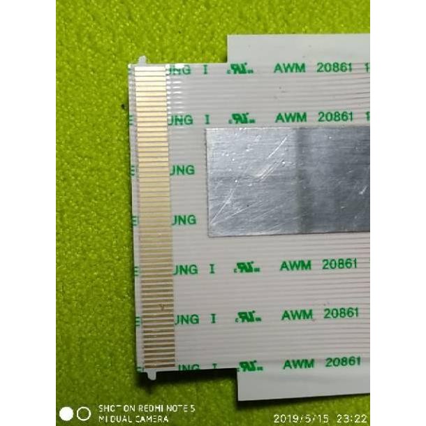 Kabel data flexible fleksibel LVDS 60pin panjang 43cm AWM