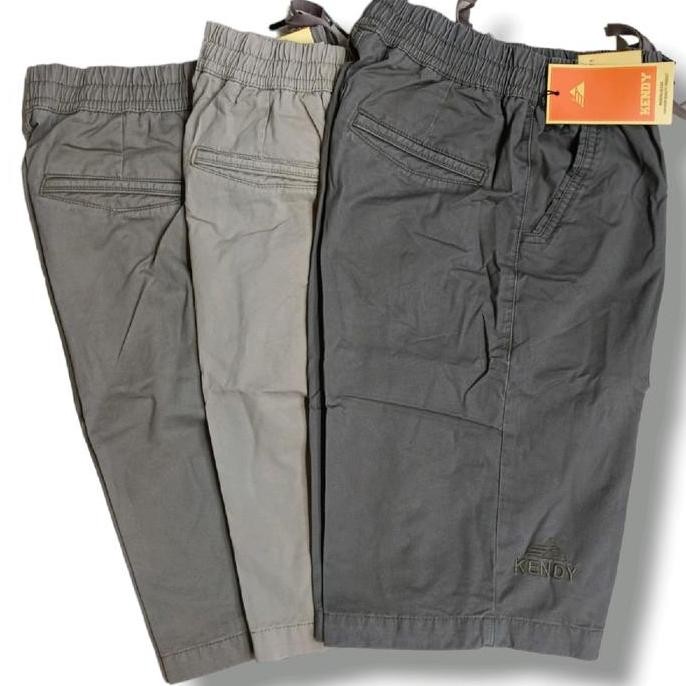 Promo CELANA KENDY PENDEK PRIA PINGGANG KARET 27-38 COD