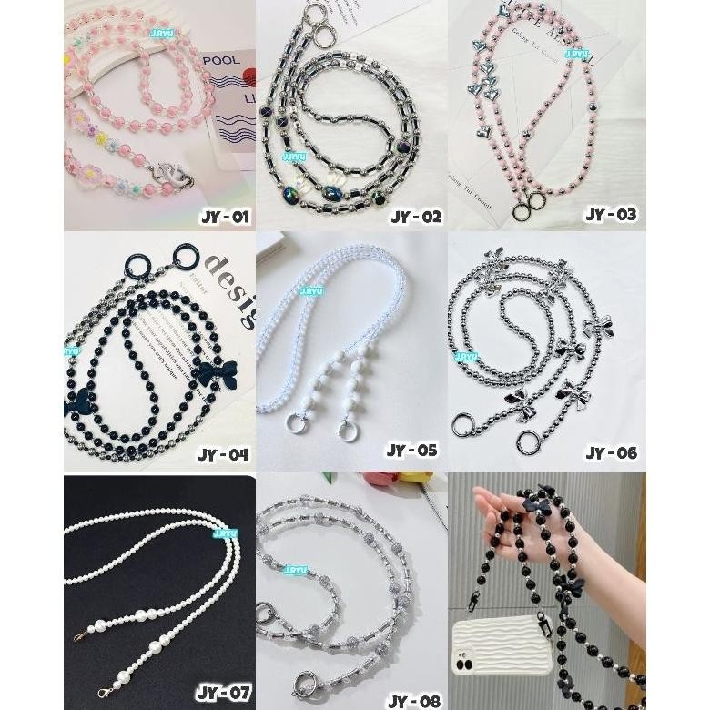 Baru JRYU PREMIUM Tali gantungan Rantai Panjang import / tali Gantungan HP / tali Gantugan tas .,