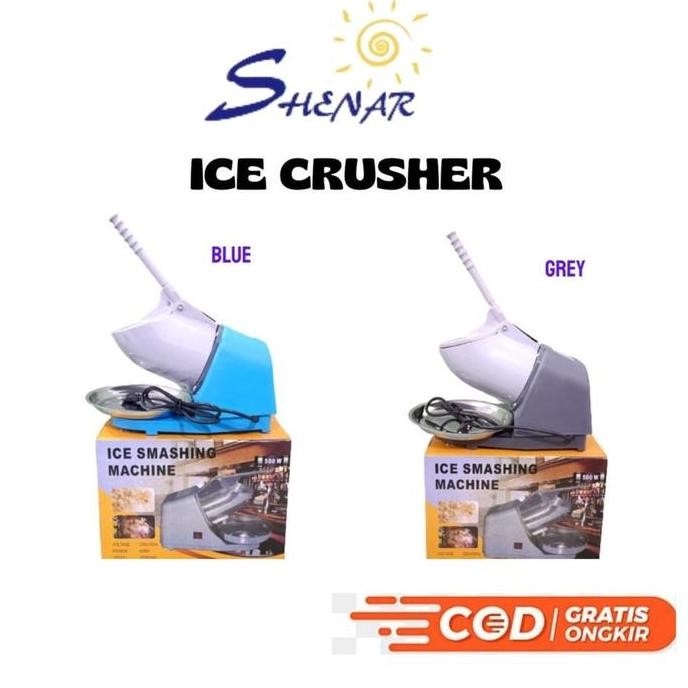 Promo ICE CRUSHER  MESIN SERUT ES BATU LISTRIK  ICE SMASHIN MACHINE  MESIN ES SERUT HALUS COD
