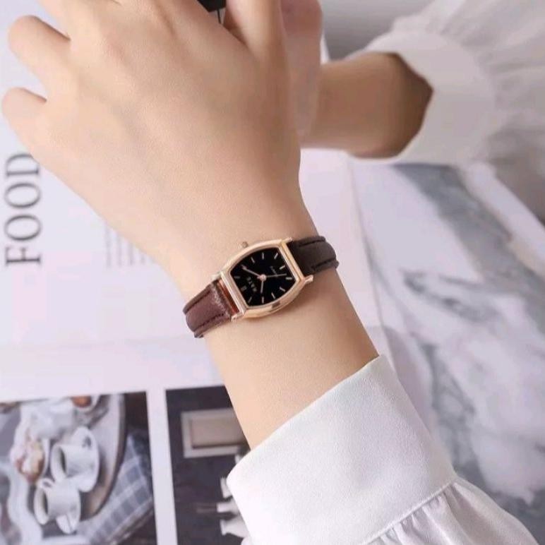 Viral Jam Tangan Wanita Retro Jam Tangan Kerja Lea