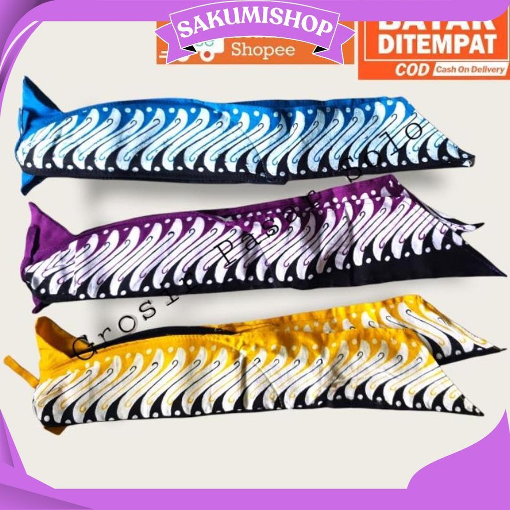 Udeng Jadi Motif Jawa Timuran Cod