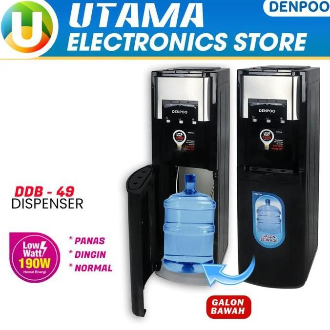 Dispenser Galon Bawah Denpoo Low Watt