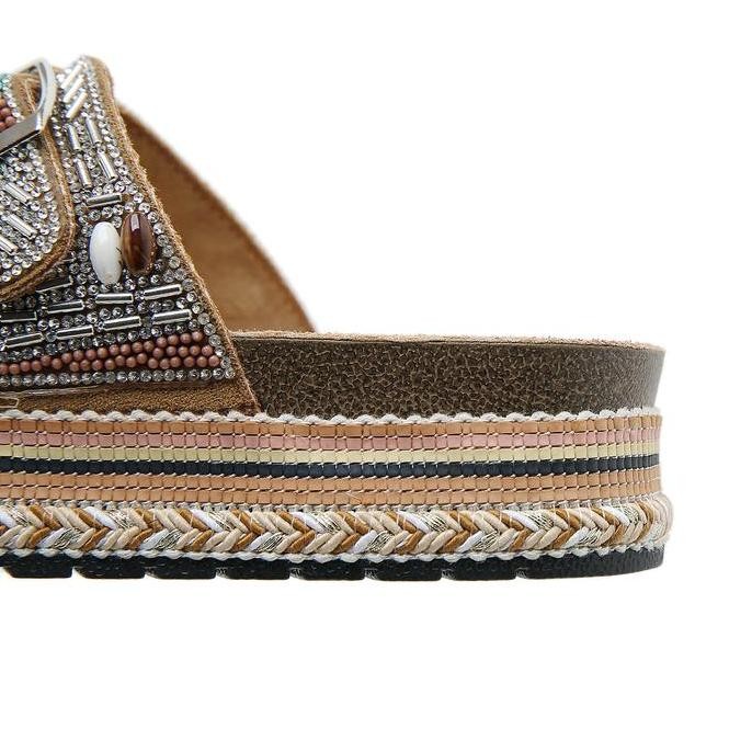 Bozka New Arrival Sandal Wanita Wedges Le100