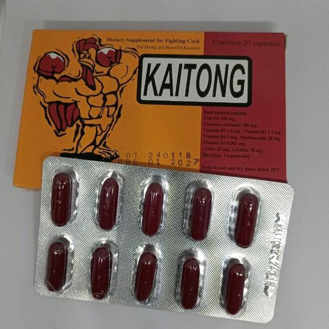 Kaitong Obat Ayam KAITONG Vitamin Suplemen Ayam Petarung