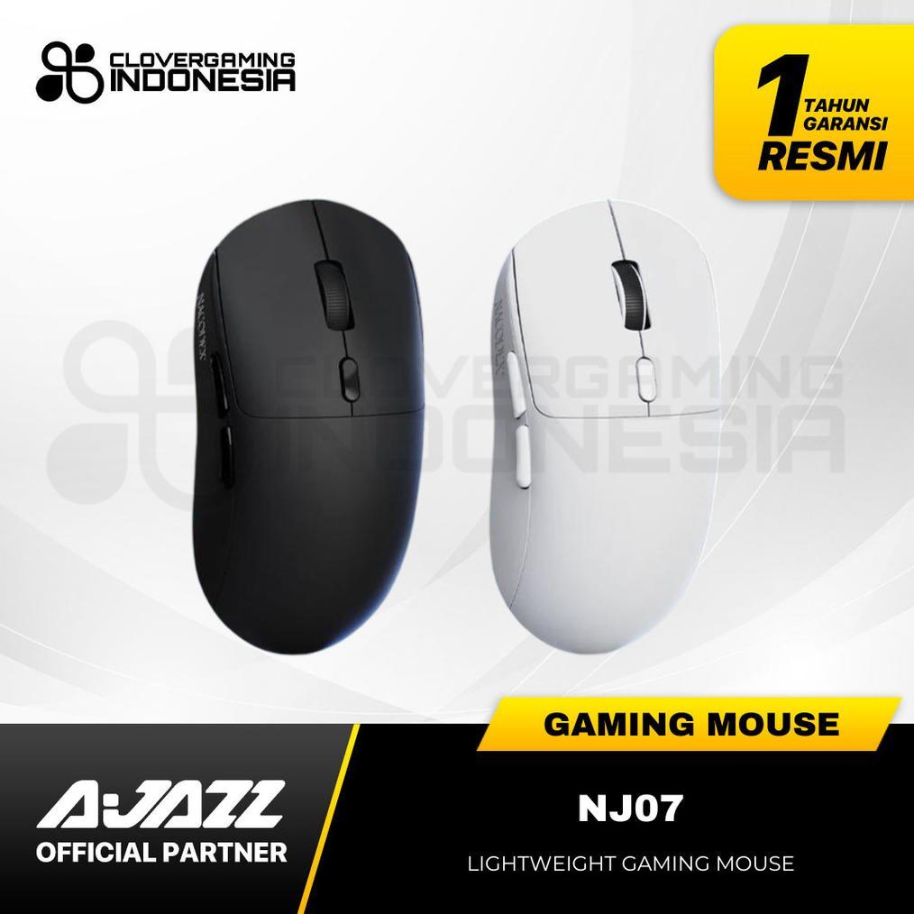 Ajazz NJ07 NJ-07 Wireless Gaming Mouse Triple Mode Connection 12800 DPI Lightweight NJ 07
