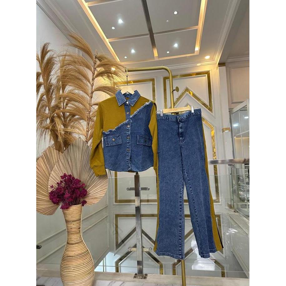 Coup- Ella Trendy One_Set 2-In-1 Setelan Celana Olivia
