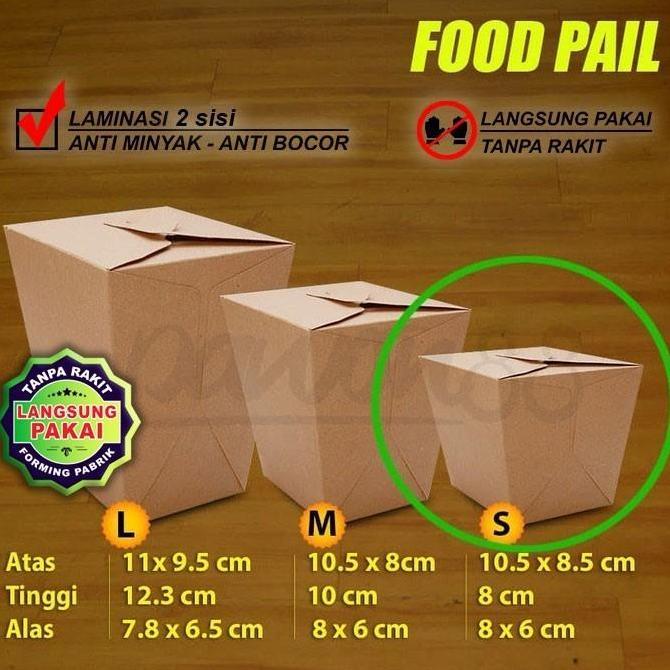 dBest- Food Pail Size S - KRAFT COKLAT