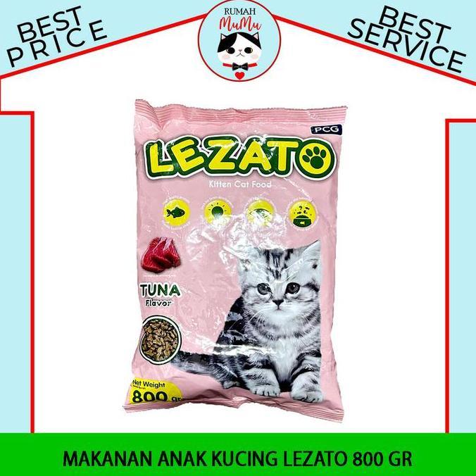 Meow- Makanan Anak Kucing Kitten Lezato 800 Gr