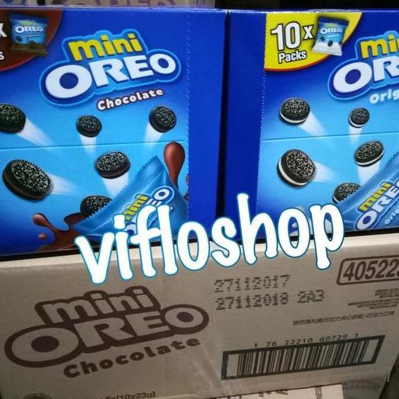 Ciki- Grosir & Eceran Biskuit Oreo Mini & Chocolate Box (10 X 23 Gr