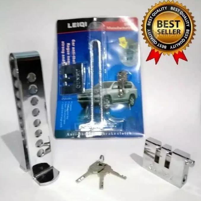 Gembok Pedal Mobil Embim Kunci Gembok Pedal Kopling Mobil