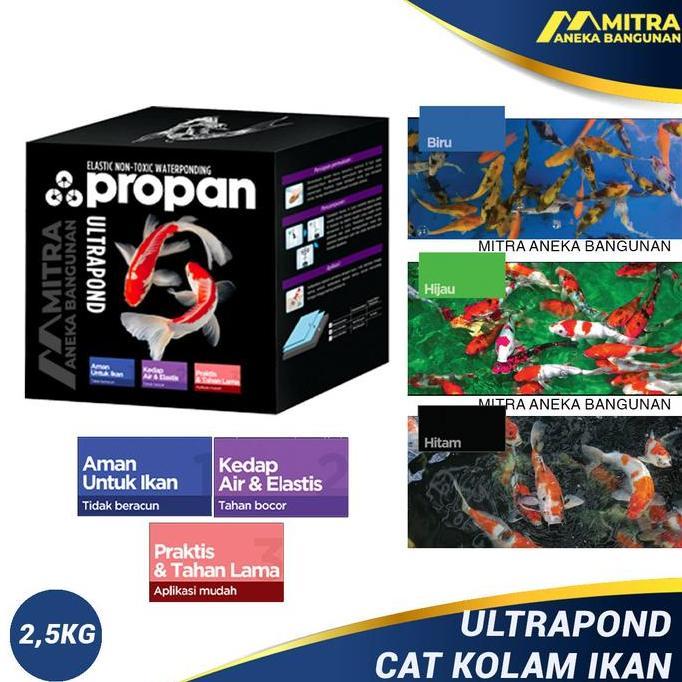 Kael- Ultrapond Propan ,5 Kg / Cat Kolam Ikan Koi / Cat Terproof Kolam