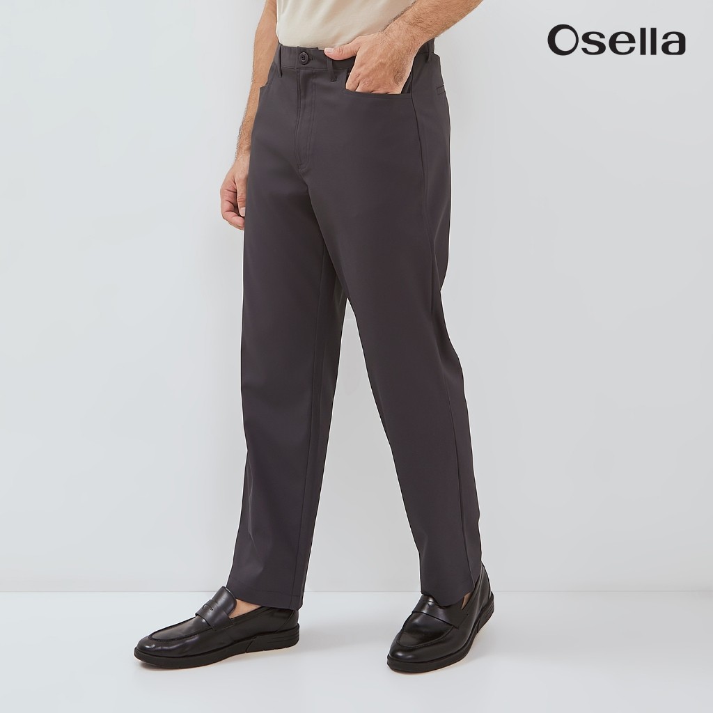Osella Kyai Straight-Fit Trousers 26601 | Celana Panjang Bahan Pria