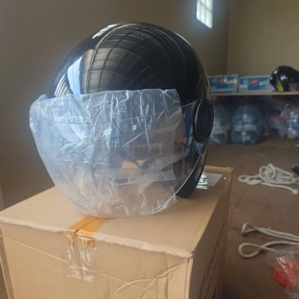Helm Honda Scopy Hitam Original Nyaman