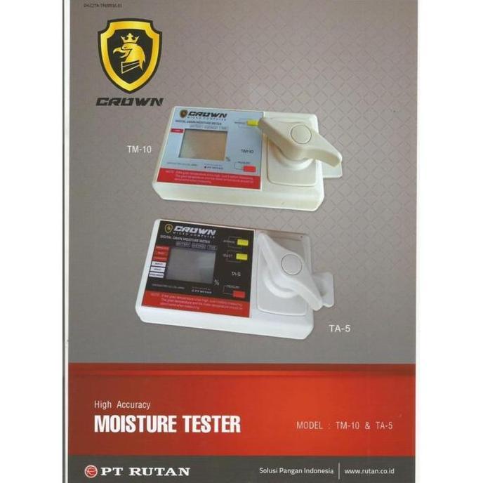 OVIROWA Alat Ukur Kadar Air Kelembaban Jagung / Moisture Tester CROWN TM - 10