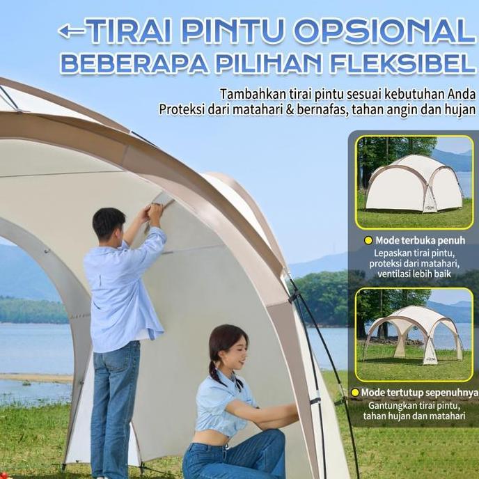 Promo Tenda Dome Camping Dome Tenda /Piknik Tenda /Otomatis Tenda/ Kanopi Besar Outdoor Tenda /Anti 