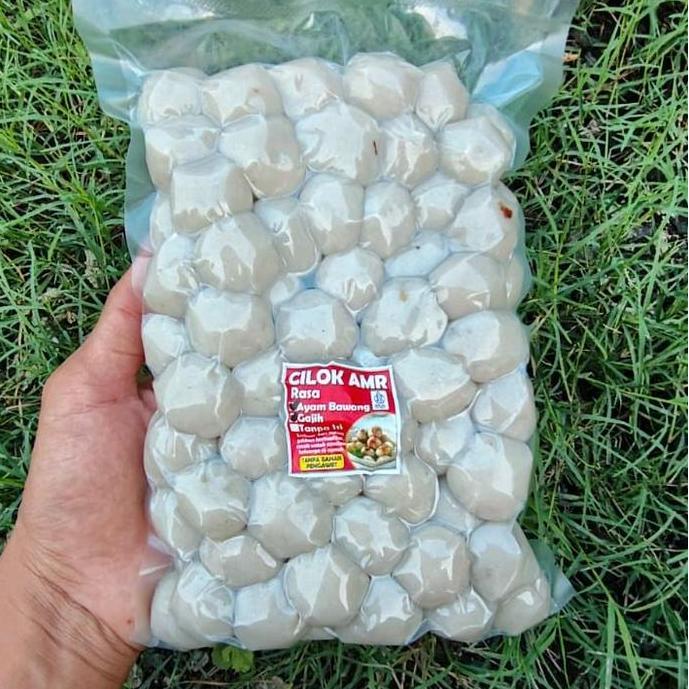 Foolix- Cilok/Baso Aci Mentah Isi 100 Butir,Baso Aci/Bakso Aci,Bisa Buat Campuran Mie,Seblak,Dll.