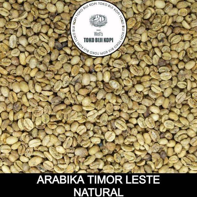 Green Bean Aika Timor Leste Natural Process Kopi Mentah - 1 Kg