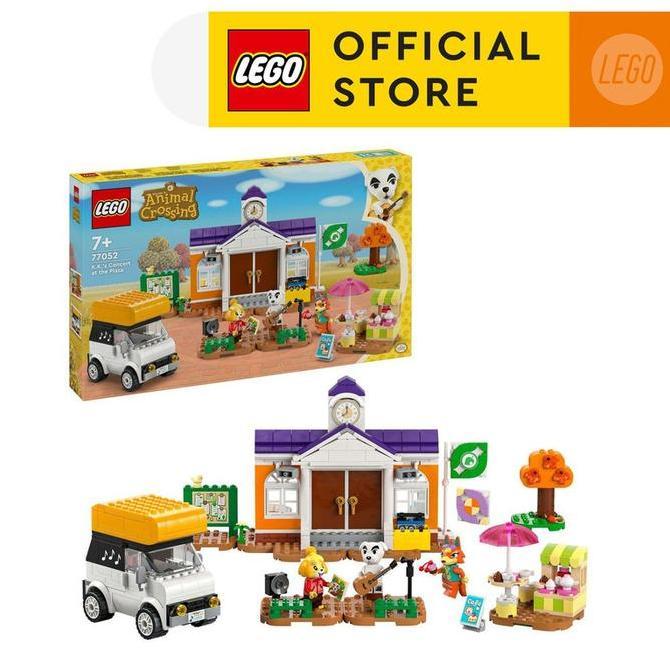 Promo LEGO Animal Crossing 77052 K.K.'s Concert at the Plaza (550 Pieces), Building Block, Toys, Bri